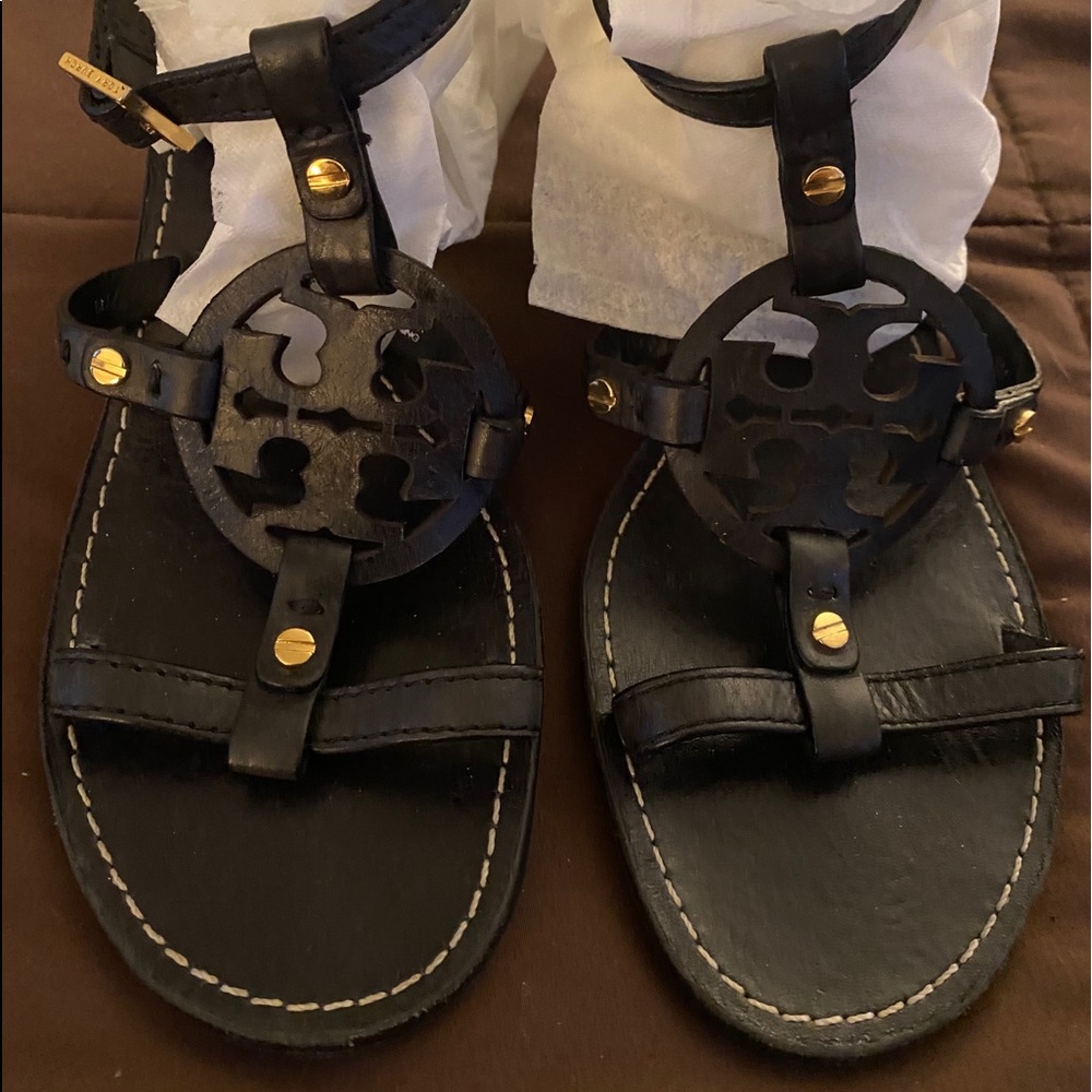 Tory Burch Miller wedge size 8